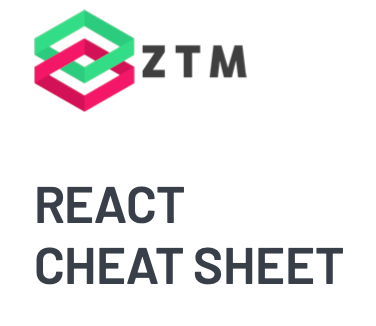 The React Cheat Sheet