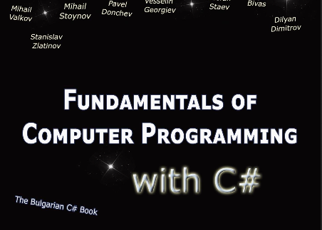 Fundamentals of Computer Programming with c#