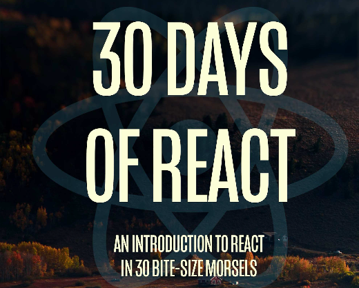 30 Days of React